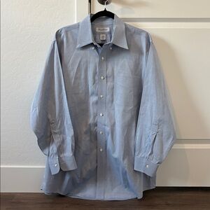 Brooks Brothers Oxford Blue Button Up Dress Shirt